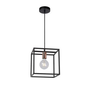 Lucide Suspension Lucide ARTHUR-Suspension Métal carrée H35cm Noir