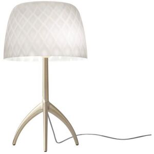 Lampe à poser Foscarini LUMIERE 30th GRANDE-Lampe à poser Métal & Verre avec Variateur H45cm Blanc - Publicité