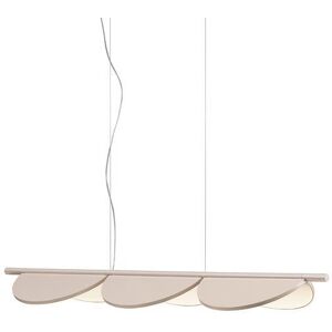 Flos Suspension Flos ALMENDRA S3-Suspension orientable LED 3 lumières L129cm Beige