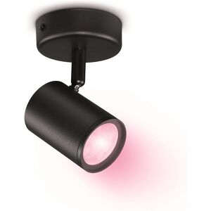 Wiz Spot Wiz IMAGEO-Spot orientable connecté change de couleur Ø8cm Noir