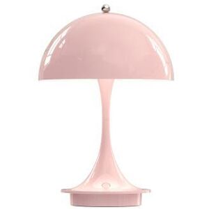 Lampe a poser Louis Poulsen PANTHELLA PORTABLE V2-Baladeuse Metal H23cm Rose