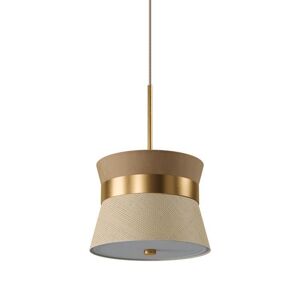 Suspension Easy Light by Carpyen CARAMELO-Suspension Tissu Ø30cm Beige