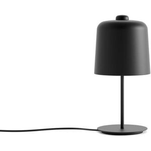 Lampe a poser Luceplan ZILE-Lampe a poser aluminium et bioplastique LED H42cm Noir