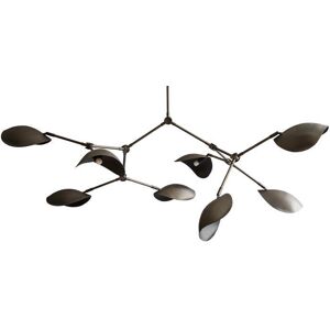 Suspension 101 Copenhagen STINGRAY-Suspension/Lustre 8 lumieres Metal L120cm Dore