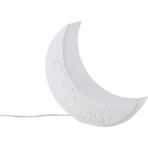 Lampe a poser Seletti MY MOON-Lampe a poser petite H36cm Blanc