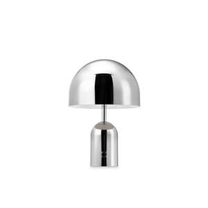 Lampe a poser Tom Dixon BELL PORTABLE-Lampe a poser LED rechargeable avec dimmer H28cm Argente