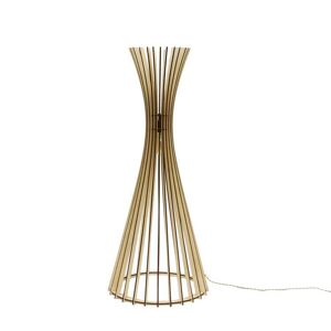 Atelier Loupiote Lampadaire Atelier Loupiote TIPI-Lampadaire Bois FSC H118cm Bois