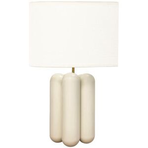 Lampe à poser Cosin Paris LA PETITE LAMPE CHARLOTTE-Lampe à poser Bois H32cm Blanc - Publicité