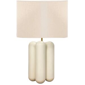 Lampe a poser Cosin Paris LA PETITE LAMPE CHARLOTTE-Lampe a poser Bois H32cm Blanc