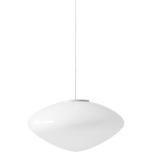 & Tradition Suspension & Tradition MIST-Suspension Verre opalin Ø37cm Blanc