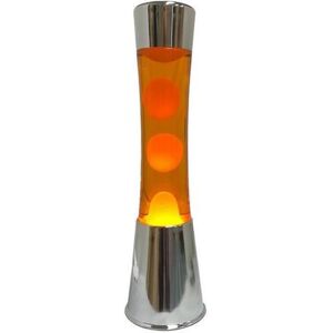 Fisura Lampe à poser Fisura TOWER-Lampe lave Métal/Verre H39cm Orange