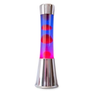 Fisura Lampe à poser Fisura TOWER-Lampe lave Métal/Verre H39cm Violet