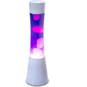 Fisura Lampe à poser Fisura TOWER-Lampe lave Métal/Verre H39cm Violet