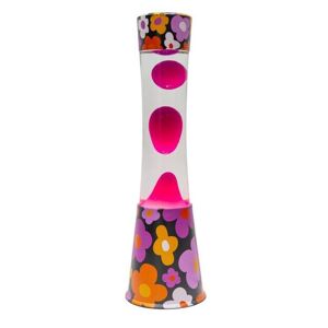 Fisura Lampe à poser Fisura TOWER-Lampe lave Métal/Verre H39cm Rose