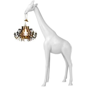 Lampadaire Qeeboo GIRAFFE IN LOVE XS-Lampadaire Girafe H100cm Blanc