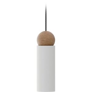 Suspension Robin ROCIO-Suspension Metal/Bois H20cm Blanc