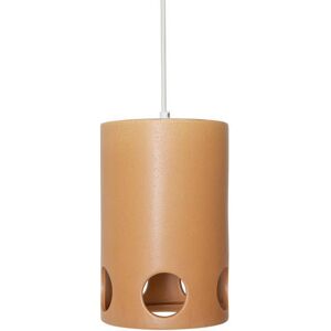 Suspension HKliving CERAMIC PEACH-Suspension Ceramique H23cm Orange