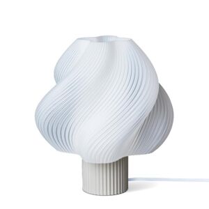 Lampe a poser Creme Atelier SOFT SERVE GRANDE-Lampe a poser plastique recycle H34cm Blanc