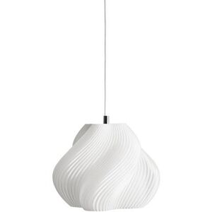 Suspension Creme Atelier SOFT SERVE 01-Suspension plastique recycle H20cm Laiton