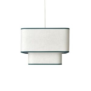 LIGHTONLINE Suspension LIGHTONLINE PYLA-Suspension double Lin L35cm Bleu