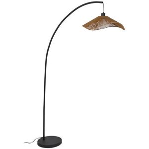 Lampadaire Corep SAHARA-Lampadaire Arc Papier H178cm Beige