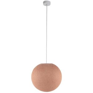 Suspension La Case de Cousin Paul GLOBE 38-Suspension Fils Tisses Ø38cm Beige