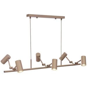 Spot It's About RoMi MONTREUX-Suspension 6 spots Fer L100cm Beige