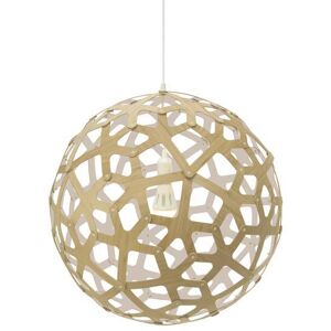 David Trubridge Suspension David Trubridge CORAL-Suspension Bicolore Bambou Ø80cm Blanc