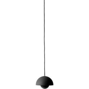 Suspension & Tradition FLOWERPOT VP10-Suspension Metal laque Ø16cm Noir