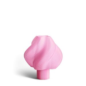 Lampe a poser Creme Atelier SOFT SERVE PORTABLE-Lampe sans fil LED variateur integre Plastique recycle H23cm Rose