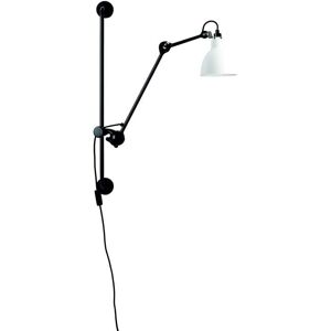 DCW Editions Applique murale DCW Editions Lampe Gras N°210-Applique hauteur réglable acier H78cm Blanc