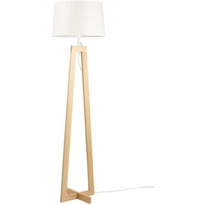 Lampadaire Aluminor SACHA-Lampadaire Bois H169cm Beige