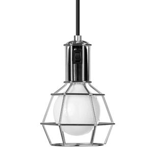 Lampe à poser Design Stockholm House WORK LAMP-Lampe Baladeuse H21cm Argenté - Publicité