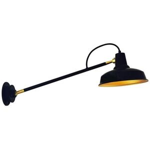 Applique murale Eleanor Home PELICAN-Applique murale Orientable / Articulee Metal L74cm Noir