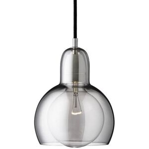 Suspension & Tradition MEGA BULB SR2-Suspension Verre Ø18cm Argente