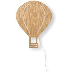 Applique murale Ferm Living AIR BALLOON-Applique murale Montgolfière H34,5cm Bois - Publicité