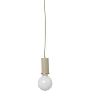 Suspension Ferm Living COLLECT-Suspension Metal Basse H10,2cm Beige