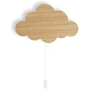 Ferm Living Applique murale Ferm Living CLOUD-Applique murale avec prise Bois L40cm Bois