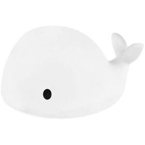 Veilleuse lumineuse Flow MOBY-Lampe a poser/Veilleuse RGB LED Baleine L15cm Blanc