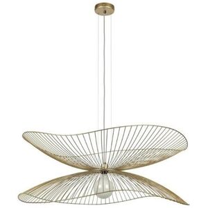 Suspension Forestier LIBELLULE-Suspension Metal filaire Ø100cm Beige