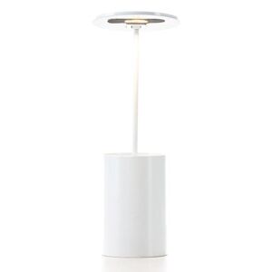 Lampe a poser Formagenda E.T.-Lampe de bureau/Pot a crayons lumineux LED H26,7cm Blanc