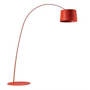 Foscarini Lampadaire Foscarini TWIGGY-Lampadaire Arc LED H215cm Rouge