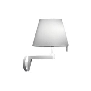 Applique murale Artemide MELAMPO-Applique Alu abat-jour orientable Ø23cm Gris - Publicité