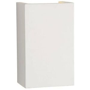 Netlighting Lucide Gipsy Modern Rectangle Plaster Wall Light 1xG9 White - Publicité