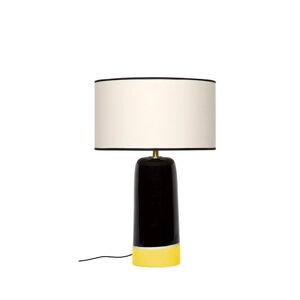 Lampe a poser Maison Sarah Lavoine SICILIA-Lampe a poser Ceramique & Coton H57,5cm Jaune