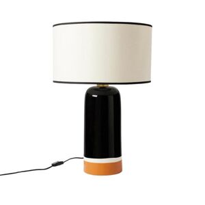 Maison Sarah Lavoine Lampe à poser Maison Sarah Lavoine SICILIA-Lampe à poser Céramique & Coton H57,5cm Orange