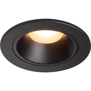 SLV NUMINOS, encastré de plafond intérieur, 40°, noir, LED, 2700K - Spot de plafond