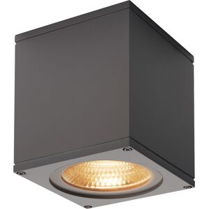 SLV BIG THEO, plafonnier extérieur, anthracite, LED, 21W, 3000K, IP44 - Lampes sur pied, murales et de plafond (extérieur) - Publicité