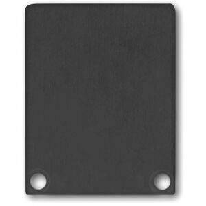 ISOLED Cache de finition EC45 aluminium noir RAL 9005 pour SURF/DIVE24 FLAT avec COVER12, 2 pces - Accessoires pour eclairage decoratif