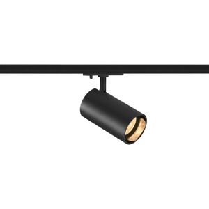 SLV ASTO TUBE, spot 1 allumage, GU10, noir - Lampes avec adaptateur monophasé